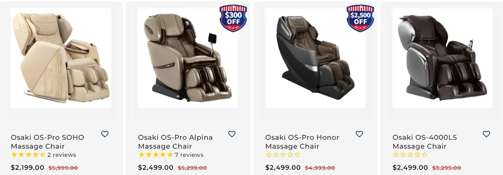 Osaki Massage Chairs