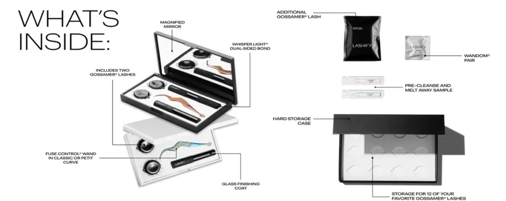 whats inside lashify kit