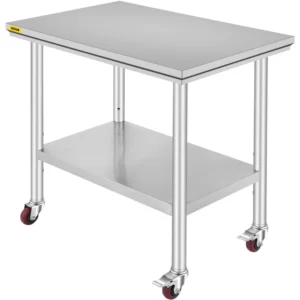 VEVOR_Stainless_Steel_Commercial_Kitchen_Work_Table