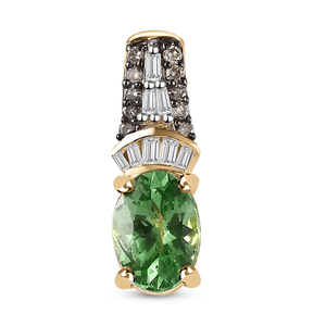 Luxoro 10K Yellow Gold Premium Tsavorite Garnet