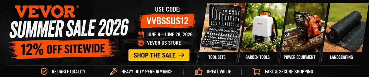 Vevor Summer Sale